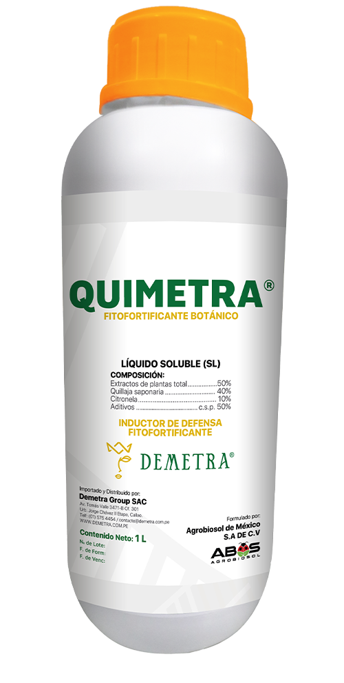 Producto Quimetra® / Extracto Botánico / Demetra Group