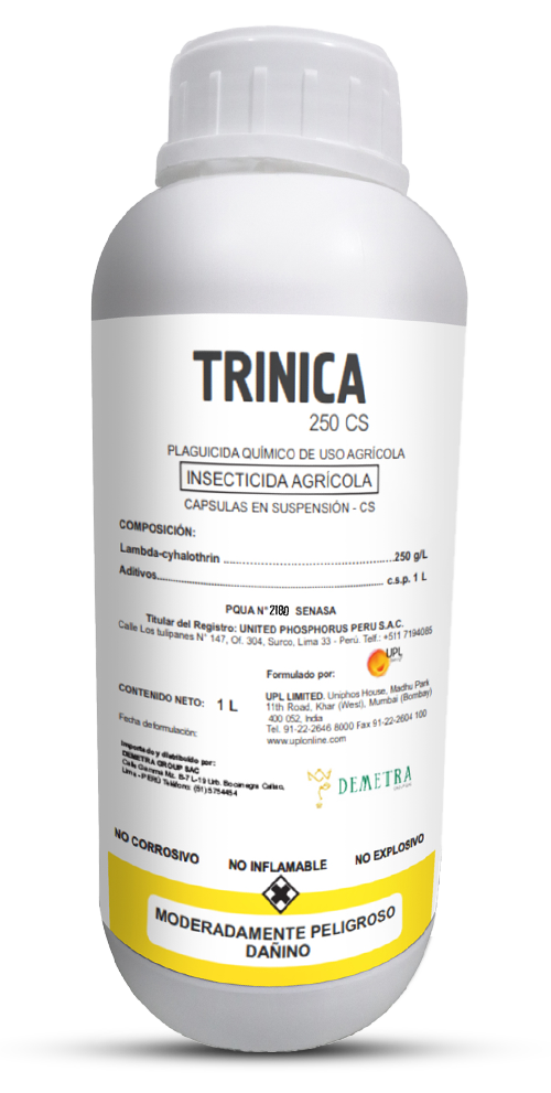 Producto Trinica / insecticidas / Demetra Group